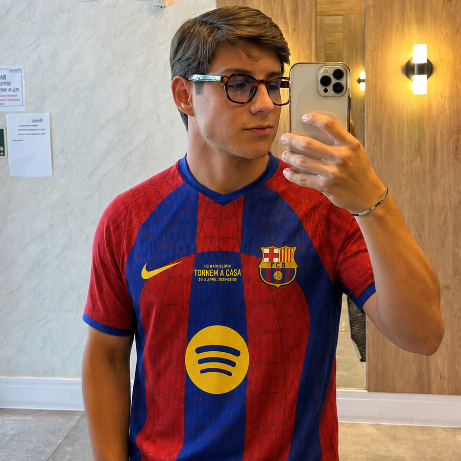 Barcelona x Spider-man 🕸️🕷️