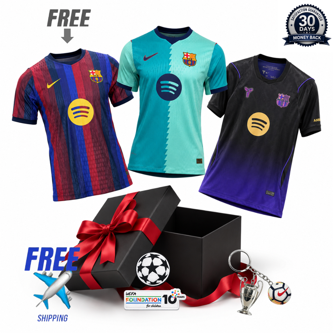 Barcelona 2026/27 3-Shirt Kit